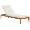 Aerie Teak Sun Longuers