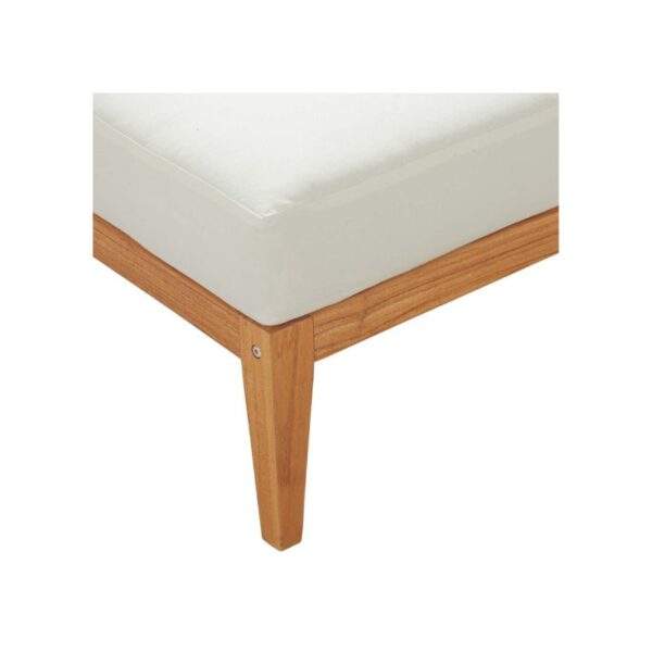 Aerie Teak Outdoor Ottoman