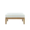 Cocoon Teak Outdoor Ottoman