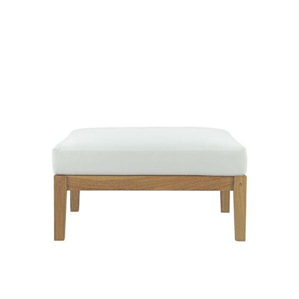 Cocoon Teak Outdoor Ottoman